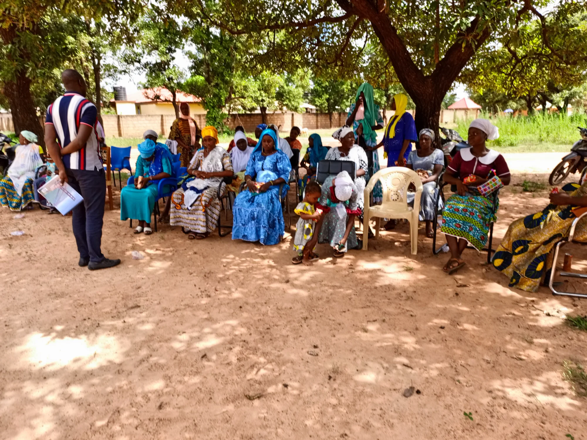 Community dialogue session